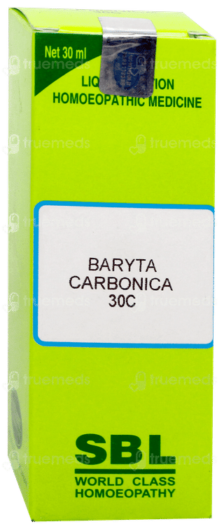 Sbl Baryta Carbonica 30C Dilution 30Ml
